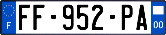 FF-952-PA