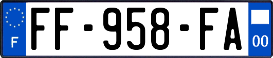 FF-958-FA