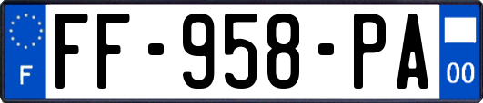 FF-958-PA
