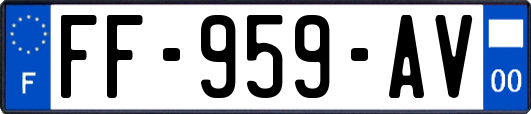 FF-959-AV