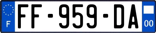 FF-959-DA