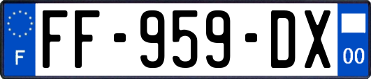 FF-959-DX