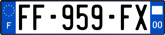 FF-959-FX