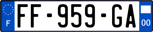 FF-959-GA
