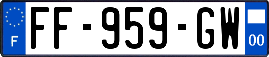 FF-959-GW