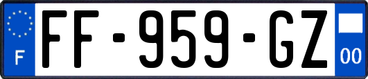 FF-959-GZ