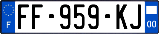 FF-959-KJ
