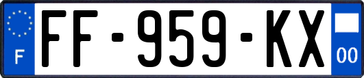 FF-959-KX