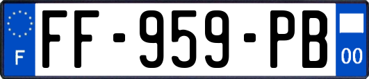 FF-959-PB