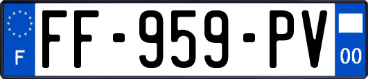 FF-959-PV