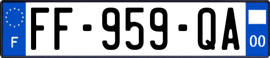 FF-959-QA