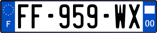 FF-959-WX