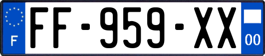 FF-959-XX