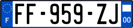 FF-959-ZJ