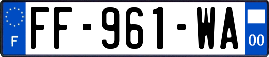 FF-961-WA