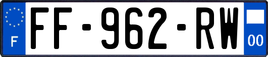 FF-962-RW