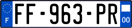 FF-963-PR
