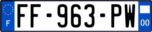 FF-963-PW