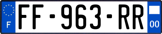 FF-963-RR