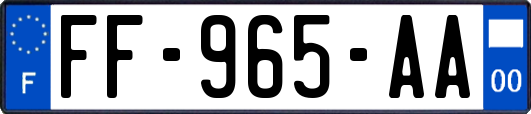 FF-965-AA