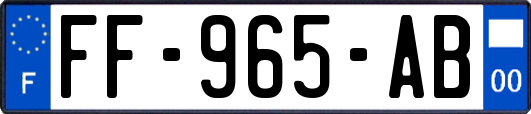 FF-965-AB