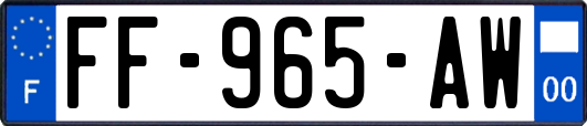 FF-965-AW