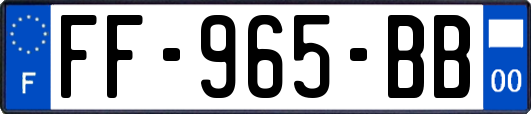 FF-965-BB