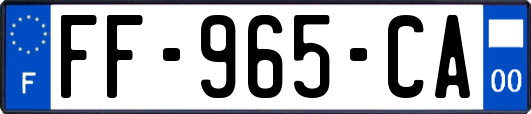 FF-965-CA
