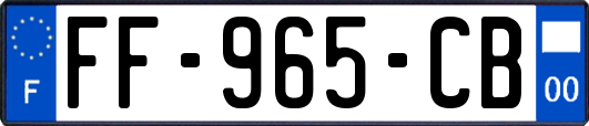 FF-965-CB