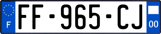 FF-965-CJ