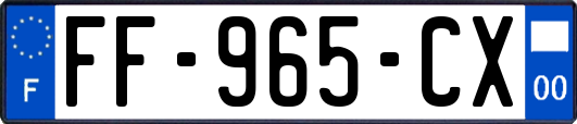FF-965-CX