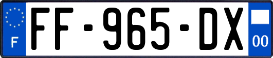 FF-965-DX