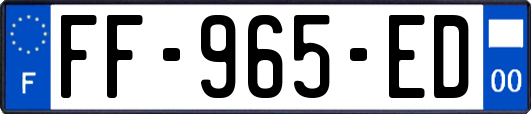 FF-965-ED