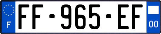 FF-965-EF