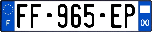 FF-965-EP