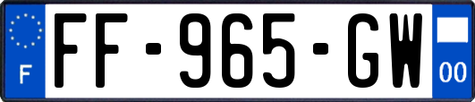 FF-965-GW