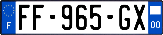 FF-965-GX
