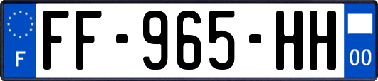 FF-965-HH