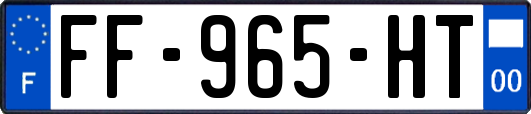 FF-965-HT