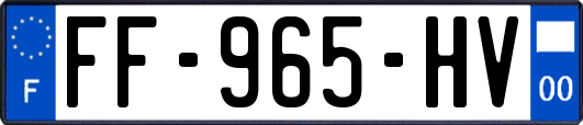 FF-965-HV