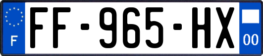FF-965-HX