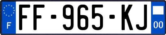 FF-965-KJ