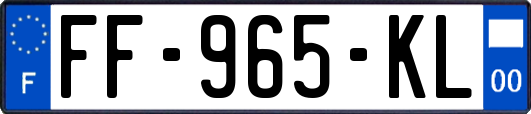 FF-965-KL