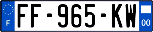 FF-965-KW