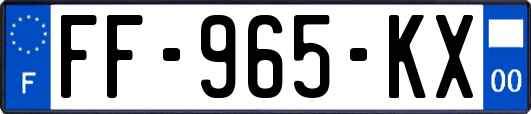 FF-965-KX