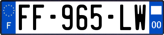 FF-965-LW