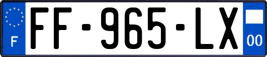 FF-965-LX