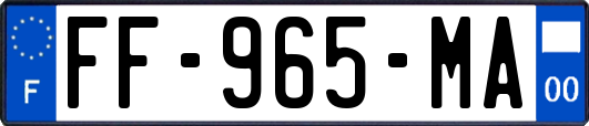 FF-965-MA