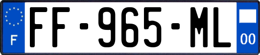 FF-965-ML
