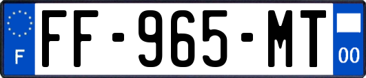 FF-965-MT